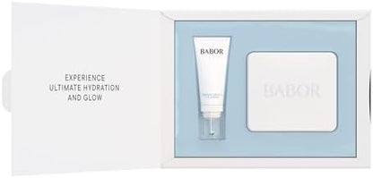 BABOR Instant Fresh & Smooth Eye Serum + Patches | Intensive Moisture & Freshness for a Smooth Eye Area | Eye Serum and Eye Pads (reusable) - 15ml Serum & 2 Eye Pads
