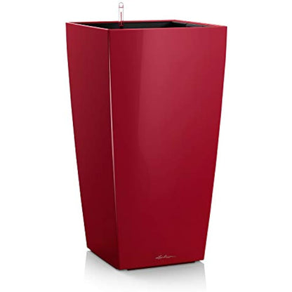 LECHUZA CUBICO Premium 30 scarlet red high gloss 18183