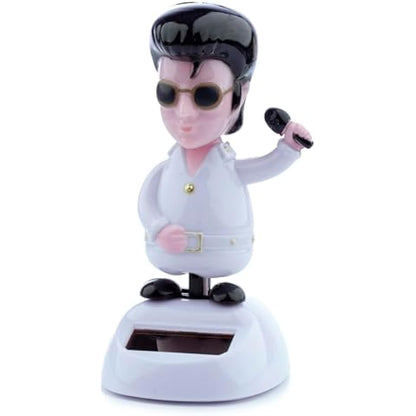 Puckator The King Solar Pal - Home Office Table Desk Dashboard Car Decor Decoration - Gift Ideas - Gifts For Teenage Old Boy Girl Dad Mums - Powered KIds Toys Toy Figure Figures