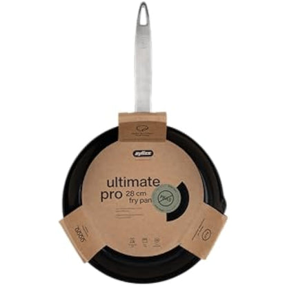 Zyliss Non-Stick Ultimate Pro Ceramic Frying Pan 28cm, PFAS Free, Made from Recycled Aluminium, Easy Clean, Induction Hob Suitable, Oven Safe, 10 Year Guarantee