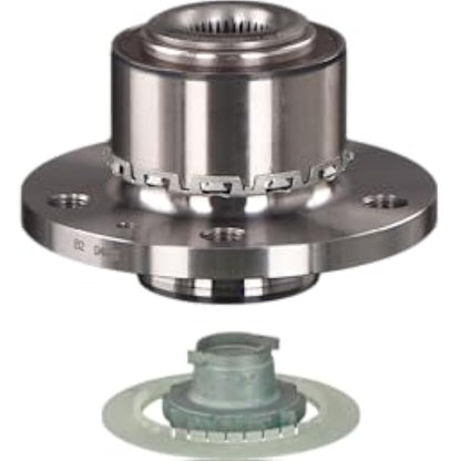 febi bilstein 24414 Wheel Bearing Kit with wheel hub, ABS sensor ring and axle nut, pack of one