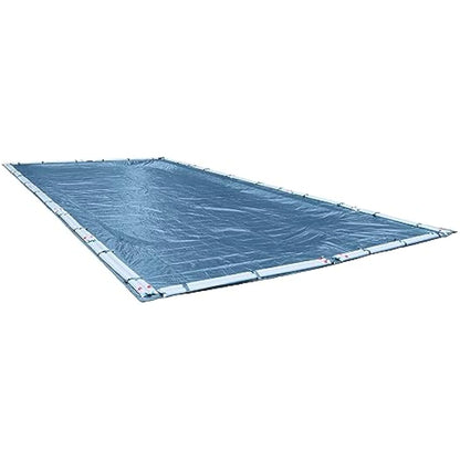 Pool Mate 352545RPM Winter Pool Cover, Heavy-Duty Blue, 25 x 45 ft Inground Pools