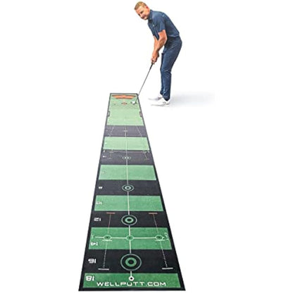 WellPutt Golf High Speed Exercise Mat 100ft