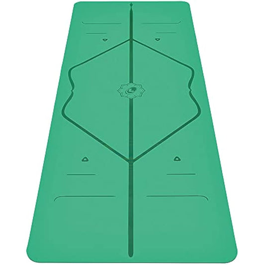 Liforme Travel Yoga mat – Patented Alignment System, Warrior-like Grip, Non-slip, Eco-friendly and Biodegradable, Ultra-lightweight, Sweat resistant, Long, Wide and Thick