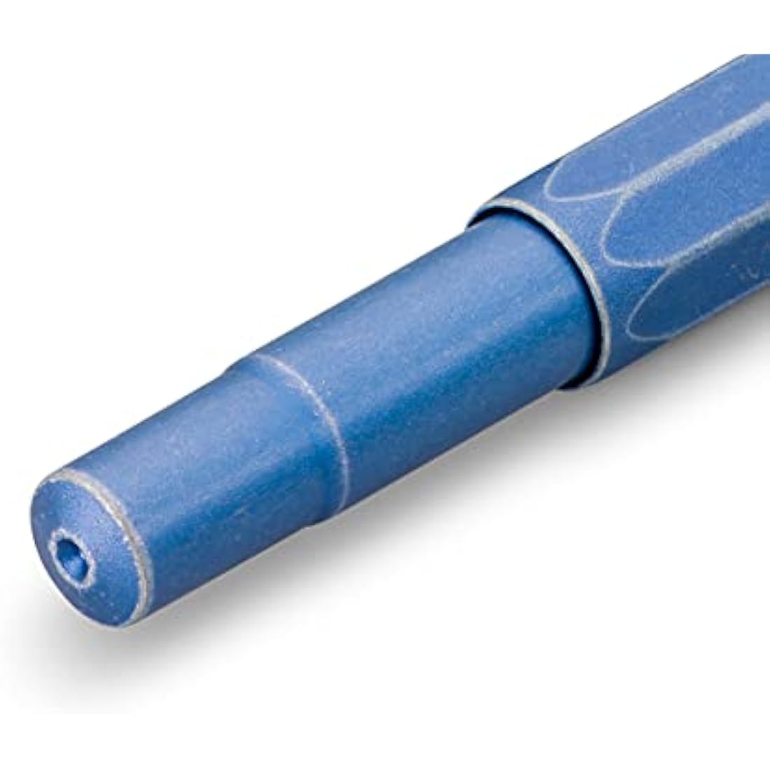 Kaweco AL SPORT Fountain Pen Stonewashed Blue I Premium Fountain Pen for Ink Cartridges I Exclusive Fountain Pen 13 cm I Nib: B (Broad)