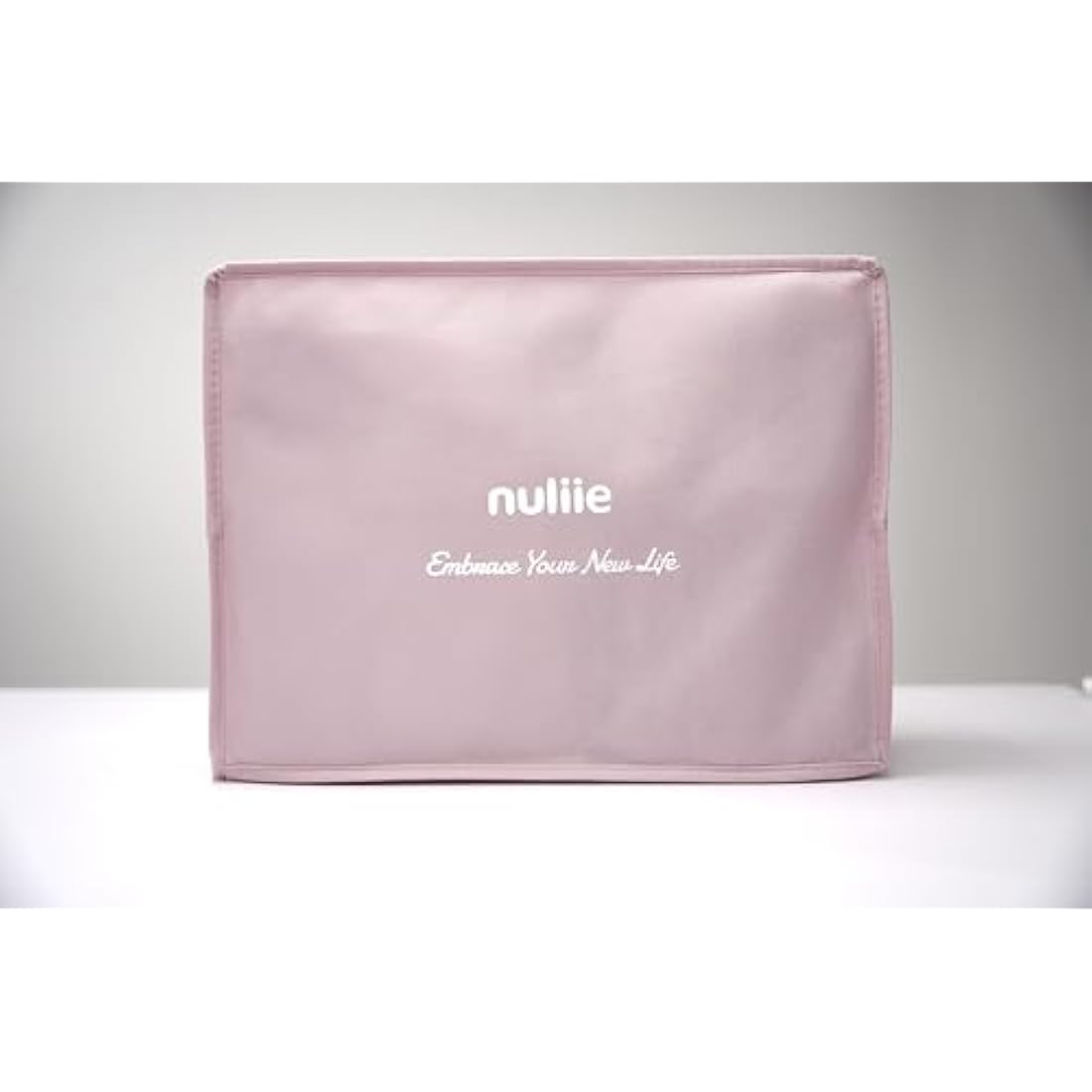 Nuliie Pregnancy Pillow for Sleeping, U Shaped Full Body Pillow with Washable Cooling Fabric Cover, Maternity Pillow Support for Back, Hips, Legs for Pregnant Women (Cooling Light Grey)