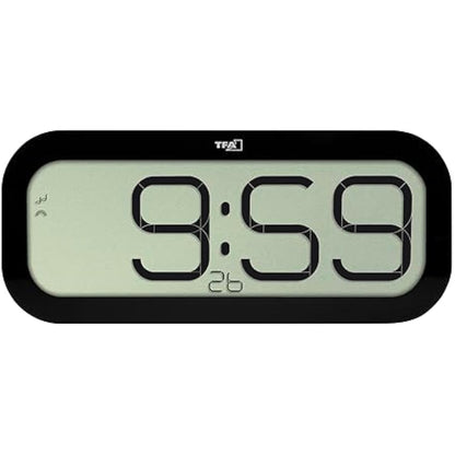 TFA Dostmann – Carillon Bimbam Clock 5 Different Sounds of Cat 60.4514 (Black)