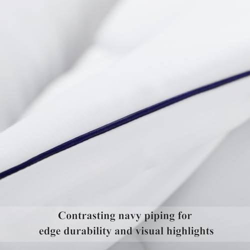 Aisbo Duvet King Size 10.5 Tog - All Year Round Fluffy Quilt Duvet KingSize Bed with Corner Tabs, Ultra Soft Duvet Insert 300GSM, 220x230cm