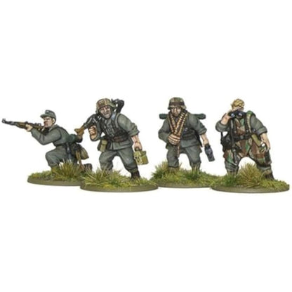 Warlord Games German Army Grenadiers Infantry - 28mm Scale Plastic Miniatures for Bolt Action Highly Detailed World War 2 Miniatures for Table-top Wargaming