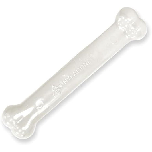 Nylabone Dura Chew Extreme Tough Dog Chew Toy Bone, Chicken Flavour, L, for Dogs Up to 23 kg