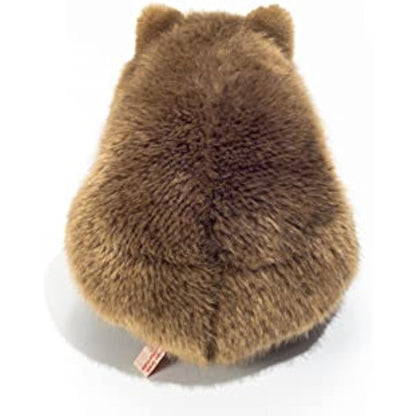 Teddy Hermann 91426 Wombat 10,2"/26 cm, Soft Toy, Plush Toy, Special Edition "Teddy Hermann Explains"