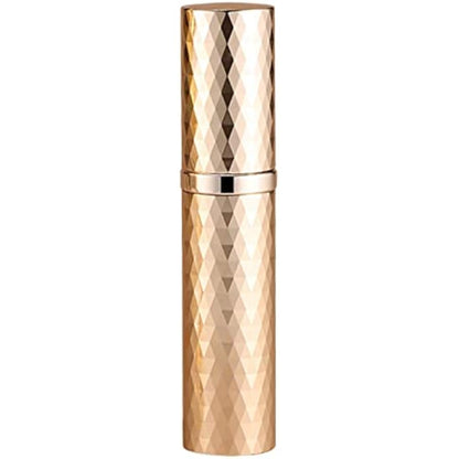 BRARIOS Perfume Atomiser Refillable, Travel Size Portable Atomiser Spray,Mini Empty Perfume Bottle,Leak Proof Cologne Dispenser for Women and Men,5ml(Z-Gold)