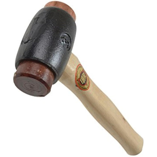 Thor 214 Copper /Rawhide Hammer Size 3, Brown