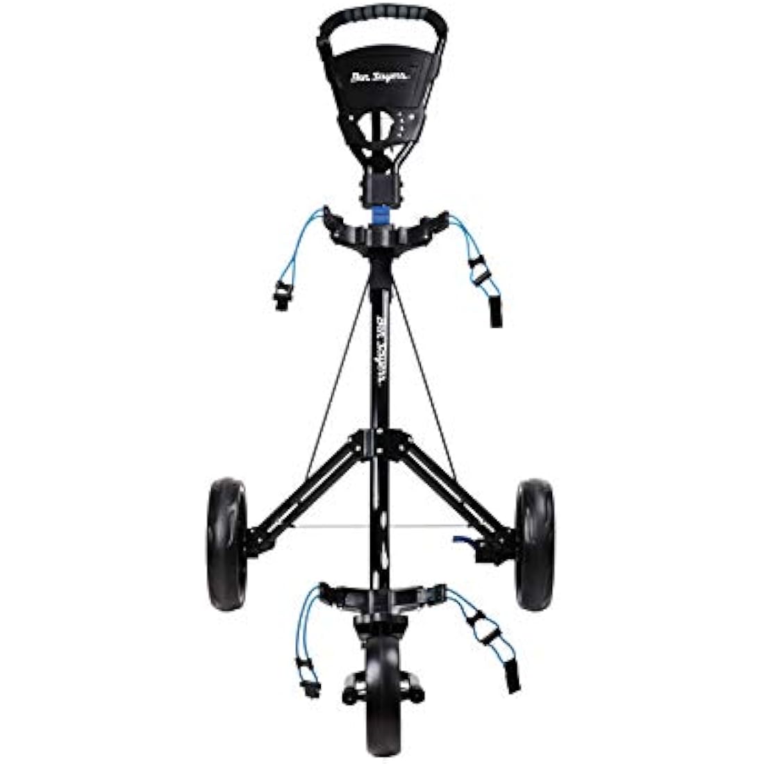 Ben Sayers Three-Wheel Trolley, Blend, Black