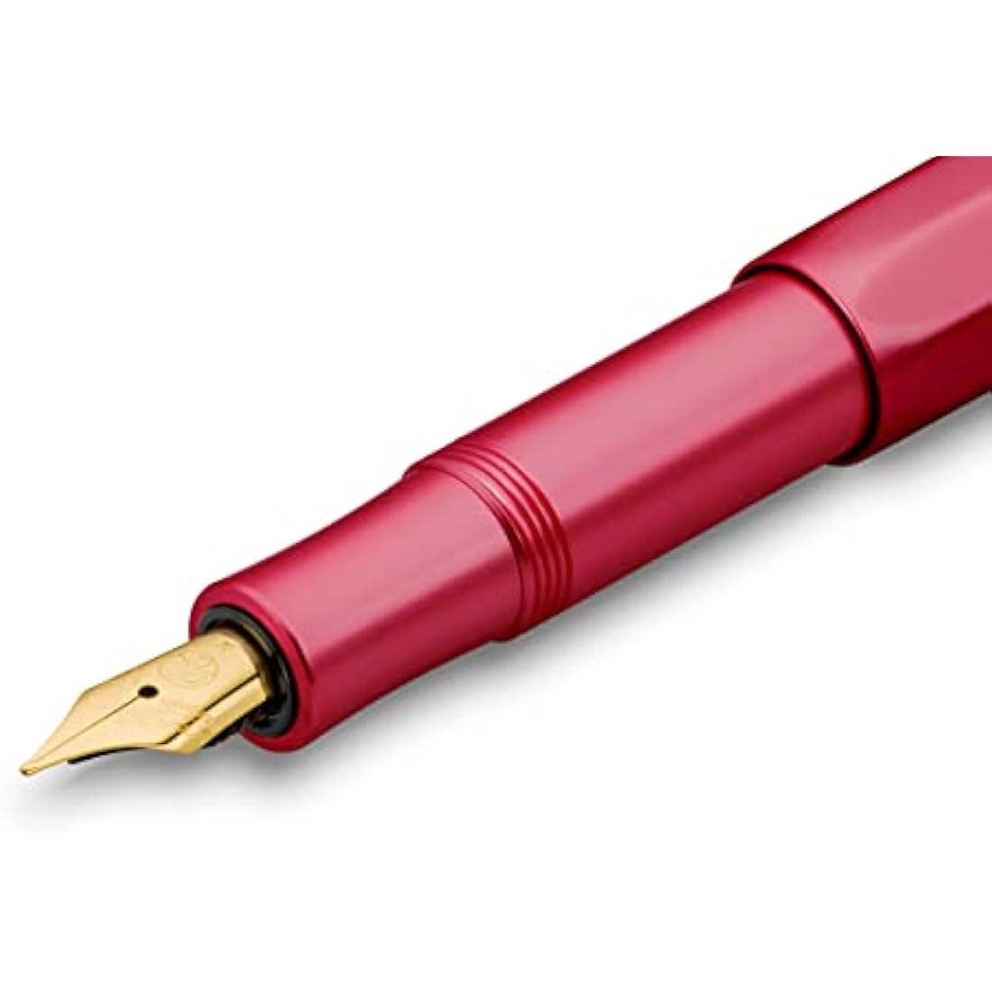 Kaweco COLLECTION Fountain Pen Ruby I Premium Reservoir Pen with Steel Nib for Ink Cartridges I Sport 13 cm I Nib: BB (Extra Broad)