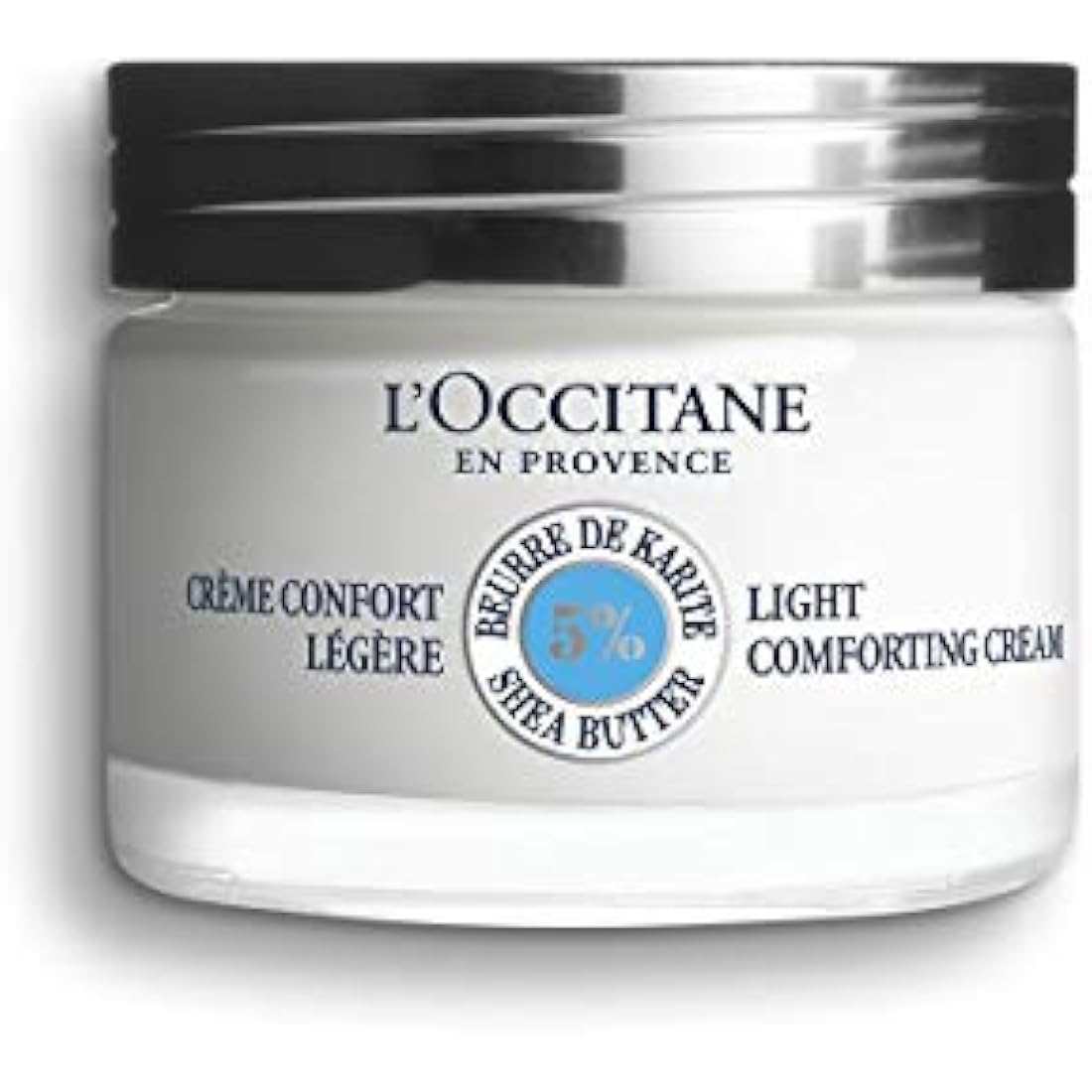 L'OCCITANE Shea Light Comforting Face Cream 50ml | Enriched with Shea Butter | Vegan & 98% Readily Biodegradable | Luxury & Clean Beauty Skin Care for All Skin Types