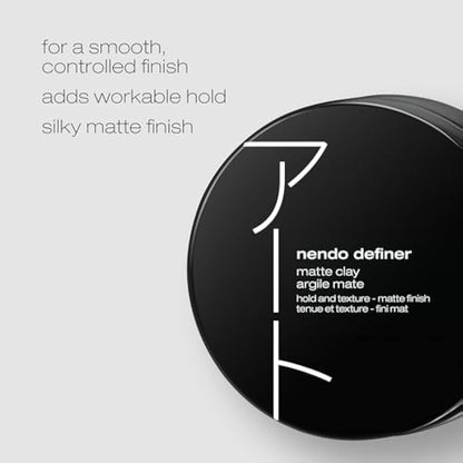 Shu Uemura, Defining Hair Pomade Nendo Definer, All Hair Types, Long-Lasting, Silky Matte Finish, 75 ml