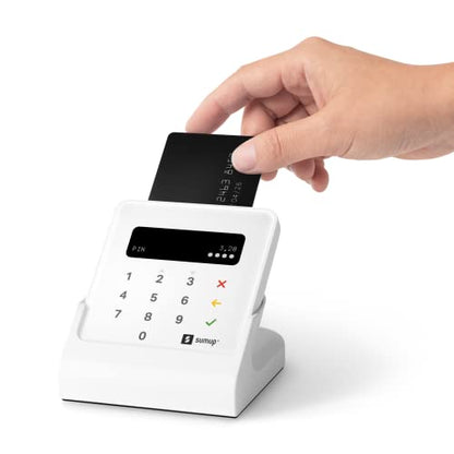 SumUp Air Bundle - Air Card Reader & Charging Station - contactless payments with Credit & Debit Card.