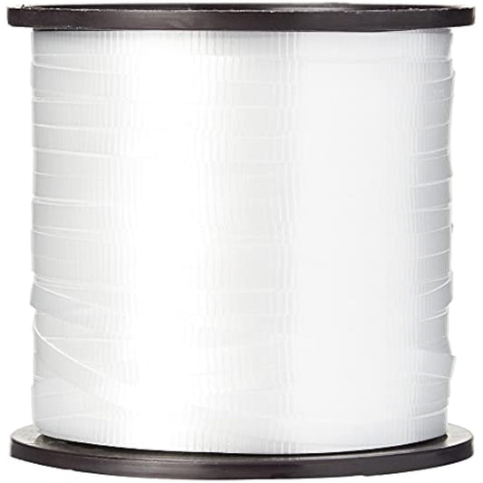 Unique Party 4850 - White Curling Ribbon 500yds (1 Count)