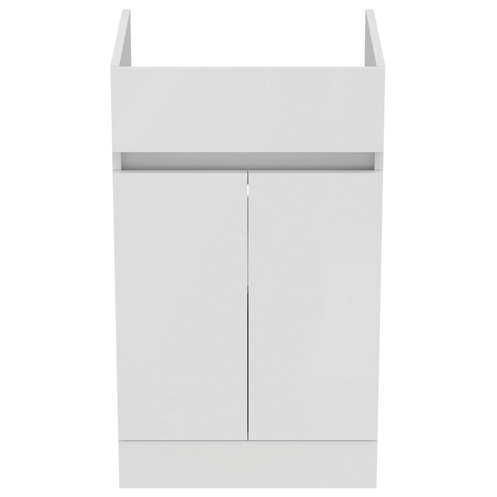 Ideal Standard Bathroom Vanity Units Eurovit+ 50cm floor standing vanity unit with 2 doors, R0255WG, White