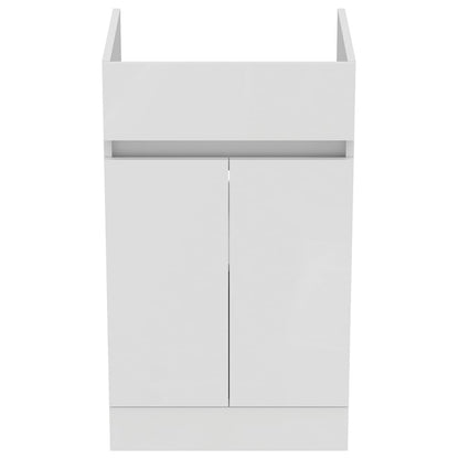 Ideal Standard Bathroom Vanity Units Eurovit+ 50cm floor standing vanity unit with 2 doors, R0255WG, White