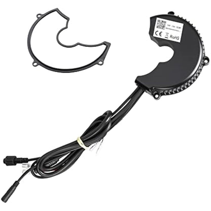 Bafang Controller 36V 250W 350W 500W/48V 750W 1000W /52V 1000W Mid Drive Controller with Front Lamp Connector and Gear Shift Sensor Connector Latest Model