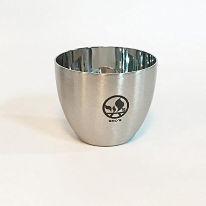 笑's Sho's B-6 Kun, Japanese compact charcoal Grill "KAN"(hot sake) Grill set, foldable hibachi, drink warm & grill plate, carafe, cup