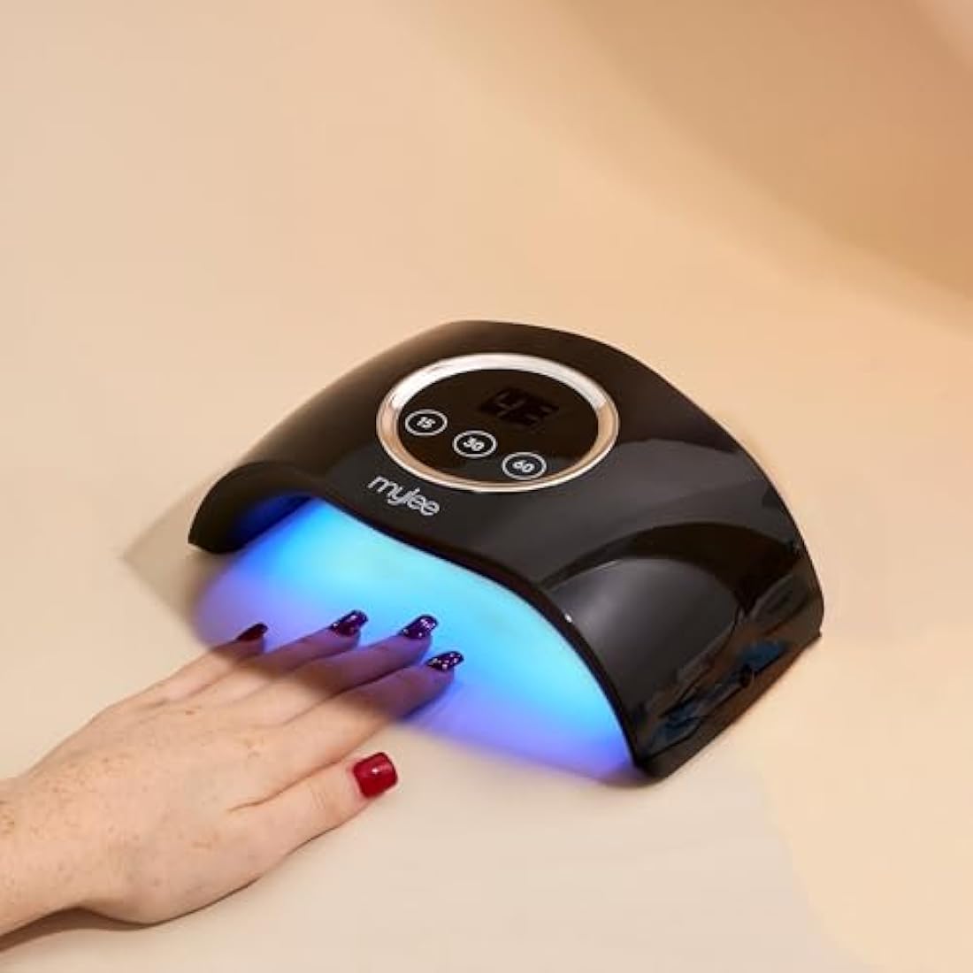The Mylee Petite LED Nail Lamp - Quick Gel Polish Curing for Salon-Quality Nails - Your Perfect Travel Companion