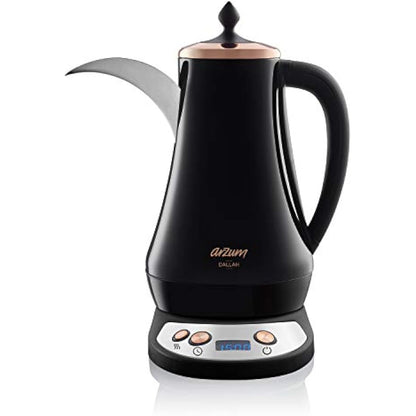 Arzum AR3070 Dallah Arabic Coffee Maker, Plastic, 1300 W, 1.3 liters, Black