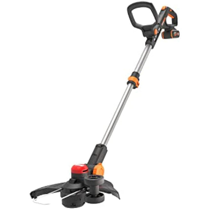 WORX Nitro WG173E.9 Cordless Grass Trimmer 20 V - Powerful Brushless Motor - 33 cm Cutting Circle - Comfortable Use Thanks to the Rubber Handle - PowerShare Compatible - Without Battery and Charger