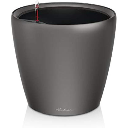 LECHUZA CLASSICO Premium LS 50 anthracite metallic 16103