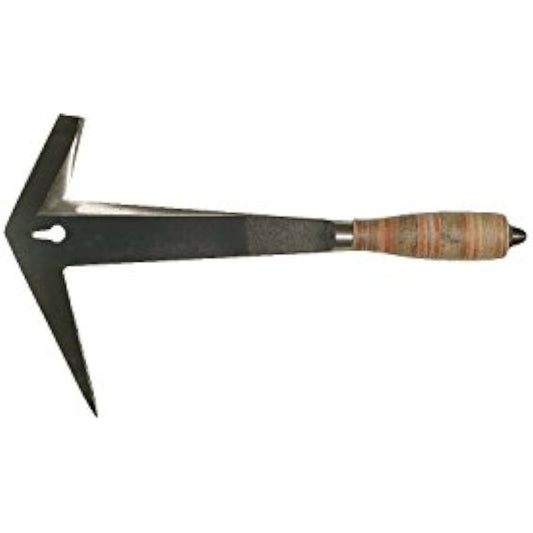 Stubai 275501 Slater's Hammer Right with Leather Handle, Brown/Silver, 350 mm