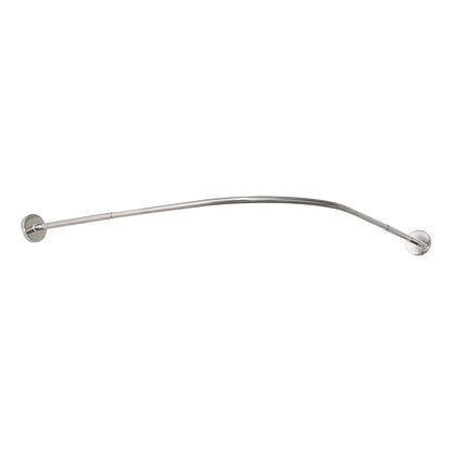 Hershii Curved Shower Curtain Rod Adjustable 70-95 cm x 70-95 cm