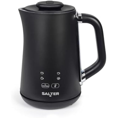 Salter Chocolatier Hot Chocolate Maker to Share – 4-in-1 Automatic Milk Frother, Heater & Foamer, 500ml Heating Capacity, Digital LED Display, Temperature Control Dial, 360° Swivel Base, 500W