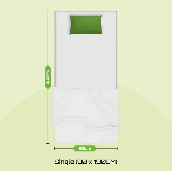 Starlight Beds Horizon Harmony Grey Sprung Hybrid Single Mattress