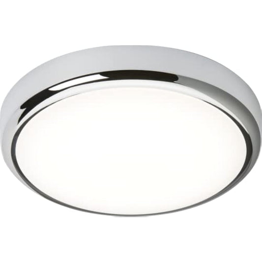 Knightsbridge LED Bathroom IP65 14W CCT Adjustable Wall or Ceiling mounting Bulkhead Fitting with Chrome Trim 315mm BT14ACTCH