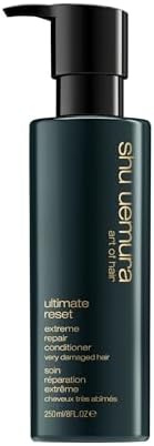Shu Uemura, Extreme Repair Conditioner Ultimate Reset, Very Damaged Hair, Enriched with Rice Extract, Repairs & Strengthens, 250 ml