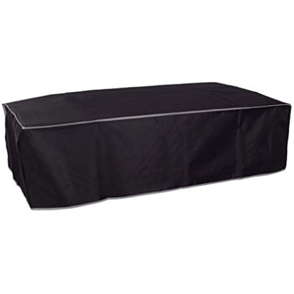 PERFECT DUST COVER Black Nylon Wide-Format Printer Cover, Anti-Static & Waterproof, Compatible with HP DesignJet T100, T120, T125, T130, Dimensions 38.9''W x 20.9''D x 11.2''H