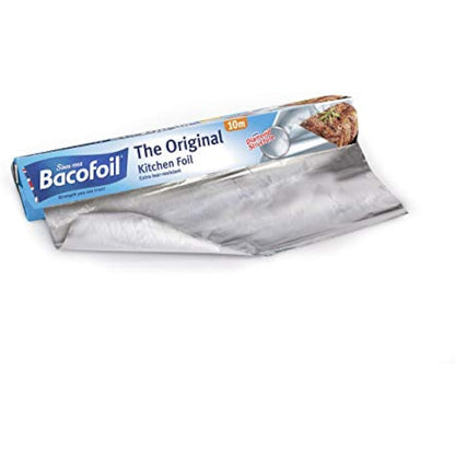 Bacofoil The Original Kitchen Foil, High Quality, Versatile, Tear-Resistant, 30cm x 10m