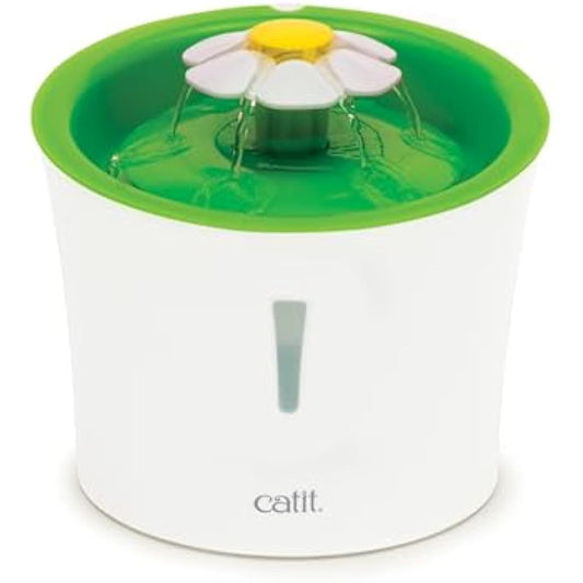 Catit Original Flower Fountain with Water Level Window, 3 Litre