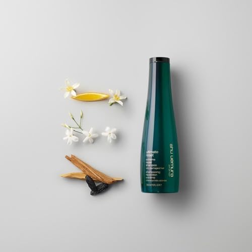 Shu Uemura, Extreme Repair Shampoo Ultimate Reset, Very Damaged Hair, Enriched with Rice Extract, Repairs & Strengthens, 300 ml
