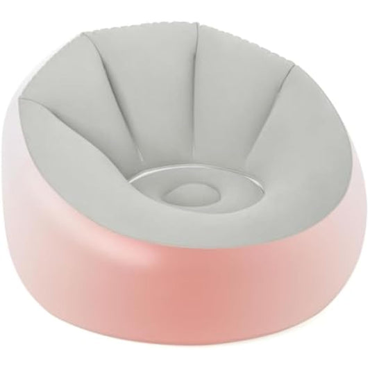 Bestway Inflatable Chair, Outdoor Armchair with LED Lights, Grey