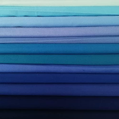 50 PCS 12" x 12" Precut Multi-Colors Cotton Fabric Squares Fabric Bundles for Sewing & Quilting Beginners