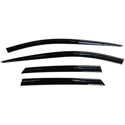 AUTO CLOVER Wind Deflectors Set for Jeep Renegade 2014+ (4 pieces)