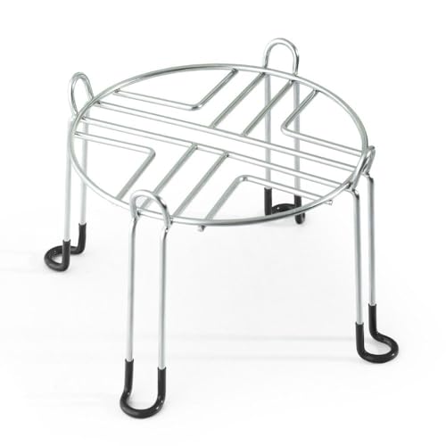 British Berkefeld Gravity System Stand | Stainless Steel Water Filter Stand for 8.5L Gravity Systems | Anti-Slip Rubber Feet | Support Stand | 25Lx25Wx18H