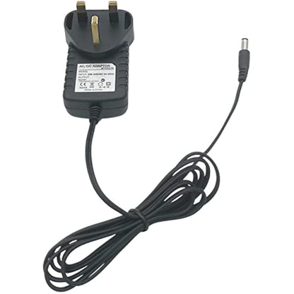 MyVolts 12V power supply adaptor compatible with Roland E-38 Keyboard - UK plug
