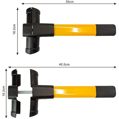 Krtopo Universal Vehicle Security Steering Wheel Lock Car Lock Anti-Theft Security Protection
