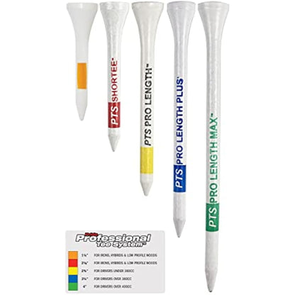 Pride Professional Tee System Prolength 2 3/4" Golf Tees - 100 Count