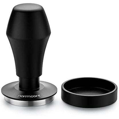 Normcore Coffee Tamper 58.5 mm, Coffee Press, Stylish Espresso Tamp, Barista Tamper Set, Calibrated Contact Pressure, 13.6 kg / 11.3 kg / 5.8 kg Contact Pressure, Aluminium Handle, Matte