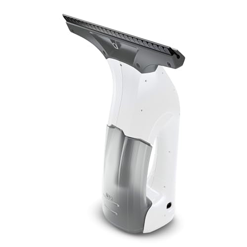 Kärcher WV 1 Window Vac, Condensation Removal, Battery Running Time: 20 min, LED Display for Battery Status, Dirty Water Tank: 100 ml, Weight: 0.5 kg